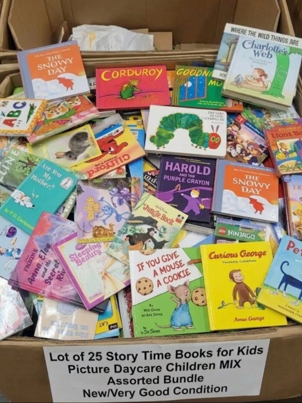 25 Kids Books Bundle Assorted I Can Read Level 1 2 Early Readers